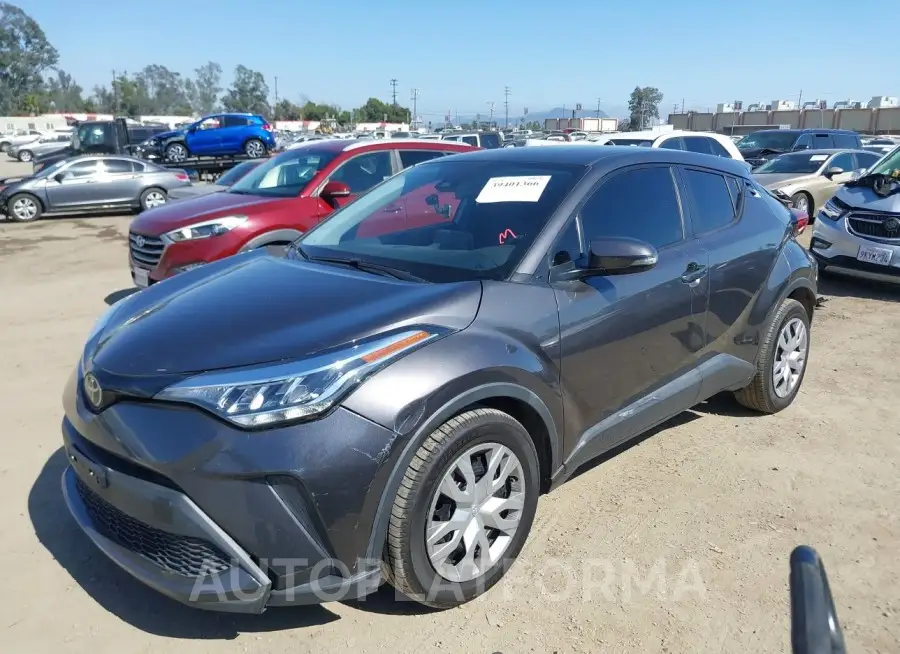 TOYOTA C-HR 2021 vin JTNKHMBX5M1096318 from auto auction Iaai