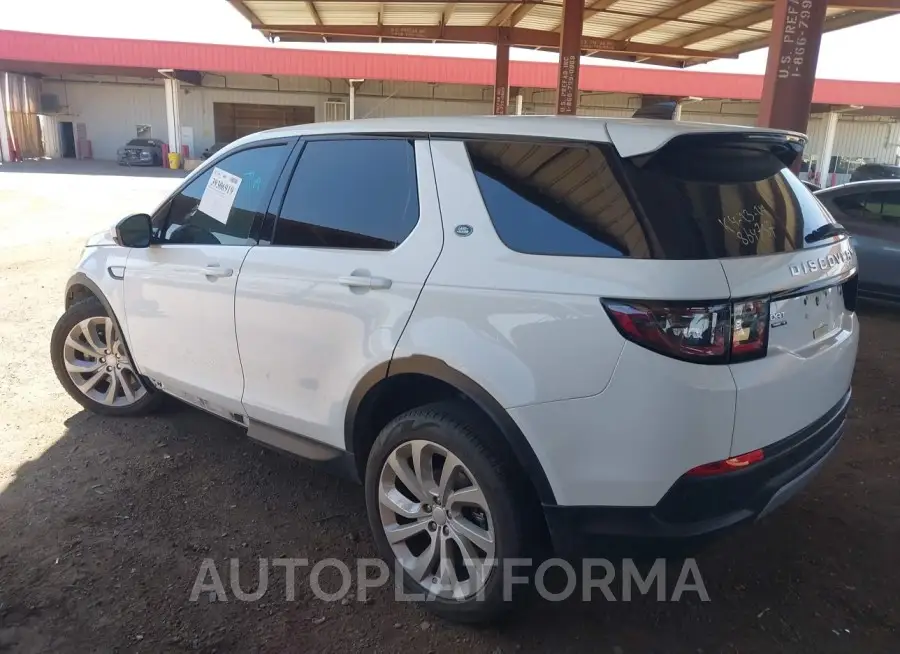 LAND ROVER DISCOVERY SPORT 2020 vin SALCJ2FX1LH864757 from auto auction Iaai