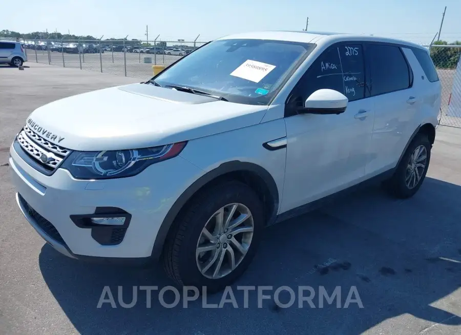 LAND ROVER DISCOVERY SPORT 2018 vin SALCR2RX8JH769601 from auto auction Iaai