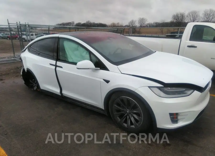 TESLA MODEL X 2018 vin 5YJXCDE28JF116797 from auto auction Iaai