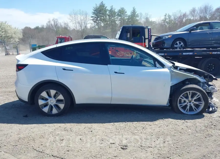 TESLA MODEL Y 2023 vin 7SAYGDEEXPF875644 from auto auction Iaai