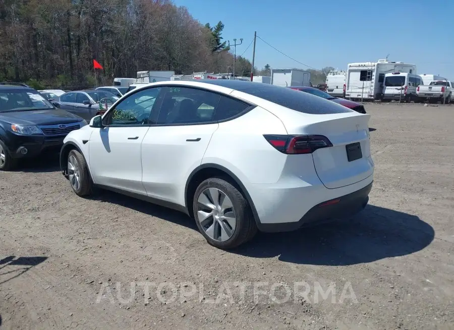 TESLA MODEL Y 2023 vin 7SAYGDEEXPF875644 from auto auction Iaai