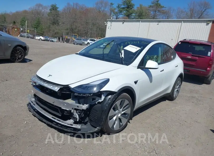 TESLA MODEL Y 2023 vin 7SAYGDEEXPF875644 from auto auction Iaai