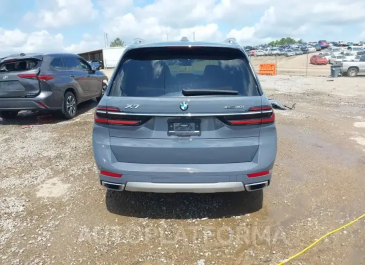 BMW X7 2023 vin 5UX23EM09P9R88570 from auto auction Iaai