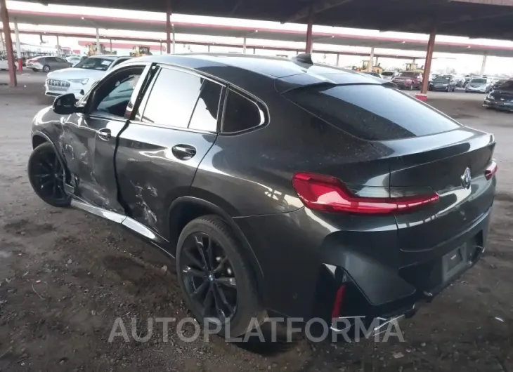 BMW X4 2022 vin 5UX33DT07N9M05216 from auto auction Iaai