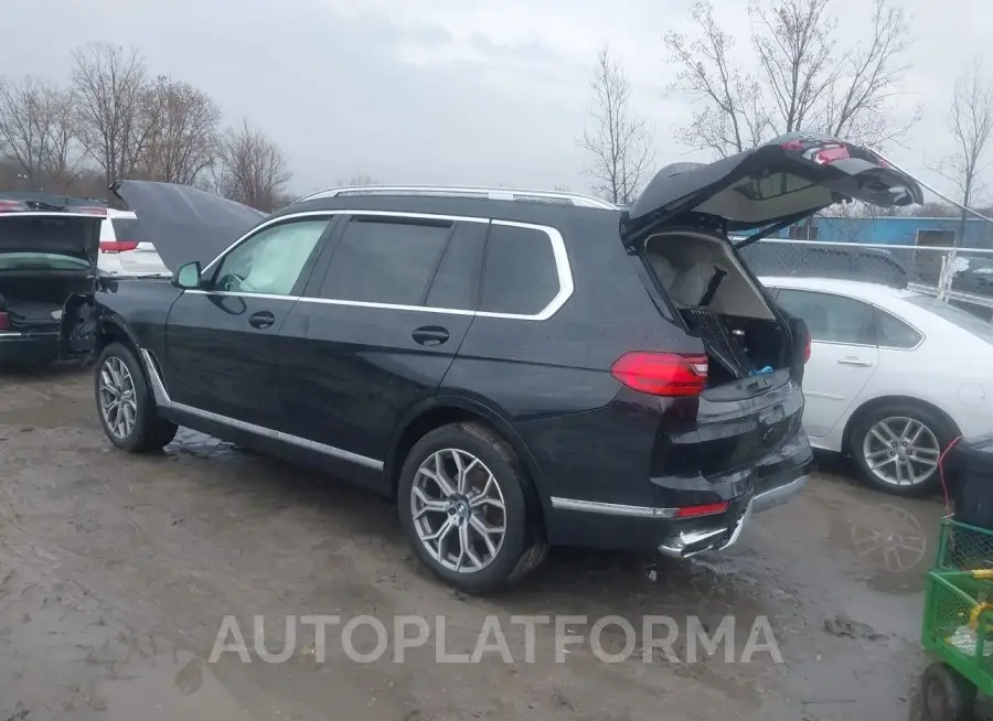 BMW X7 2021 vin 5UXCW2C06M9G56791 from auto auction Iaai