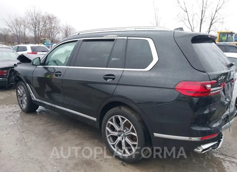 BMW X7 2021 vin 5UXCW2C06M9G56791 from auto auction Iaai