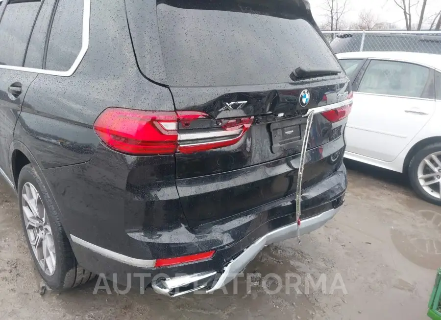 BMW X7 2021 vin 5UXCW2C06M9G56791 from auto auction Iaai