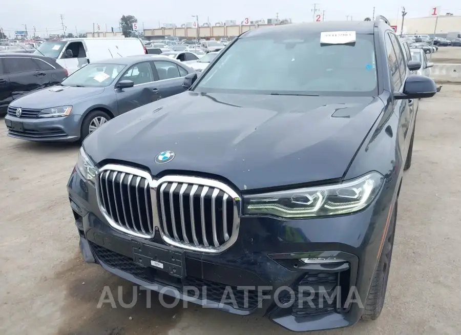 BMW X7 2019 vin 5UXCW2C59KL087797 from auto auction Iaai