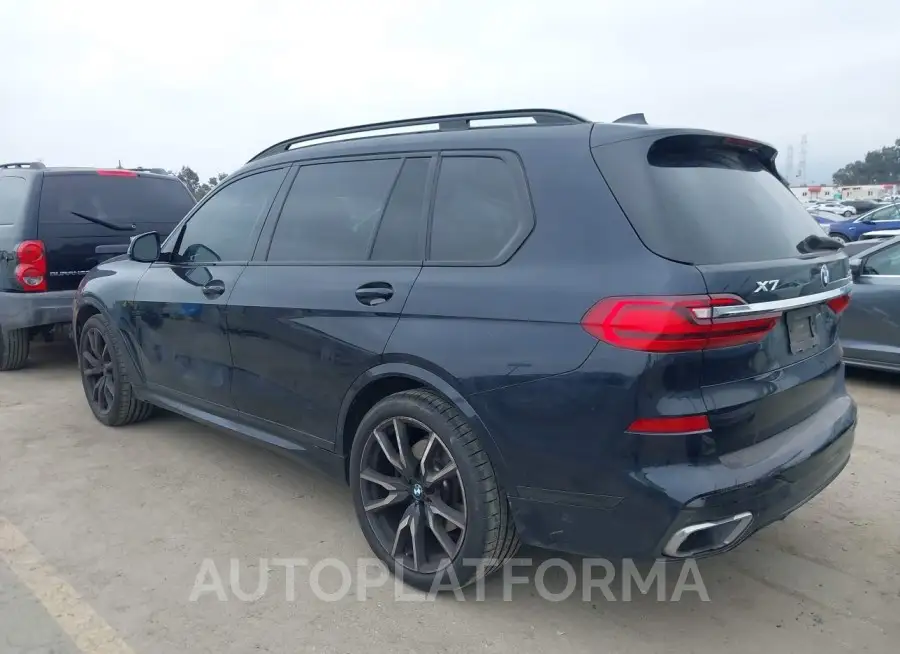 BMW X7 2019 vin 5UXCW2C59KL087797 from auto auction Iaai