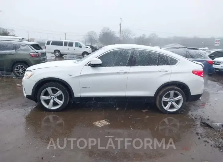 BMW X4 2016 vin 5UXXW3C51G0R19696 from auto auction Iaai