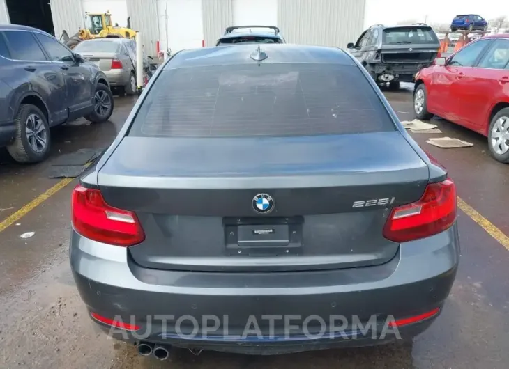 BMW 228I 2016 vin WBA1F9C50GV544300 from auto auction Iaai