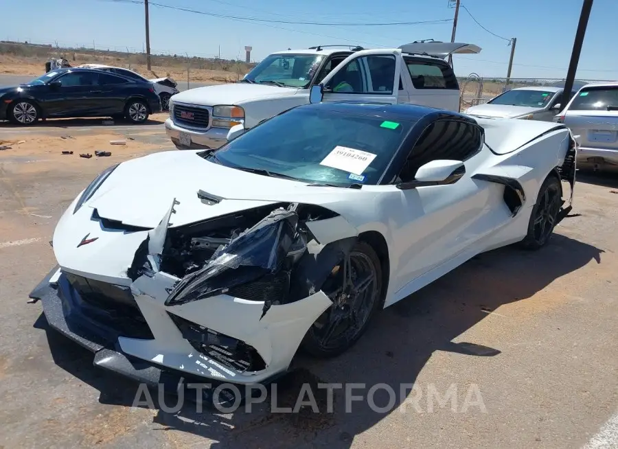 CHEVROLET CORVETTE STINGRAY 2021 vin 1G1YA2D40M5119838 from auto auction Iaai