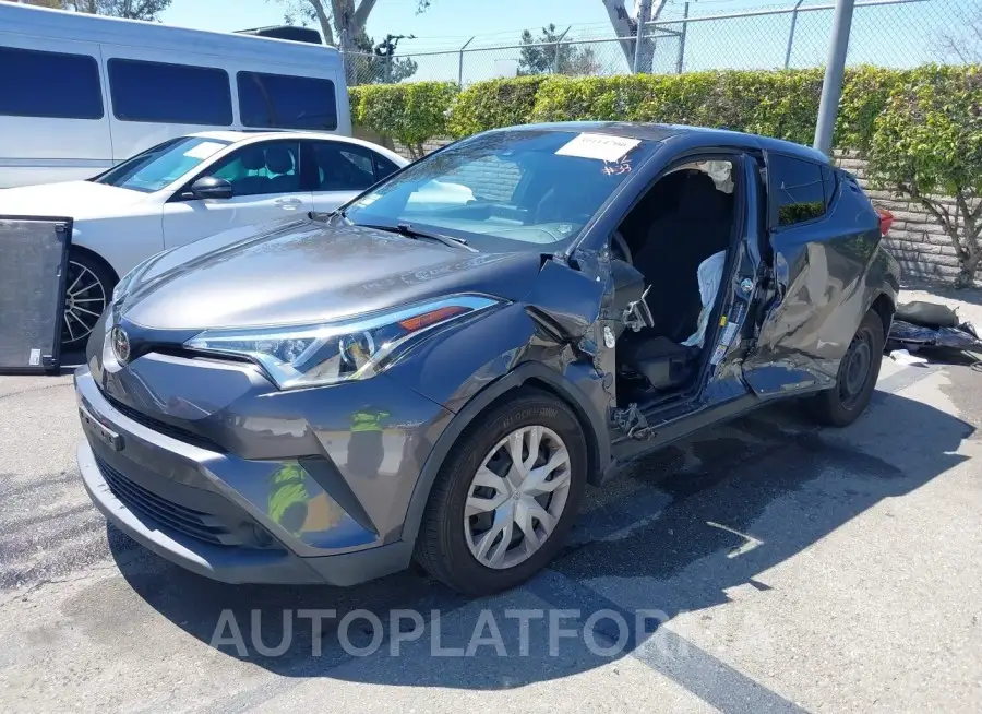 TOYOTA C-HR 2019 vin JTNKHMBX3K1054341 from auto auction Iaai