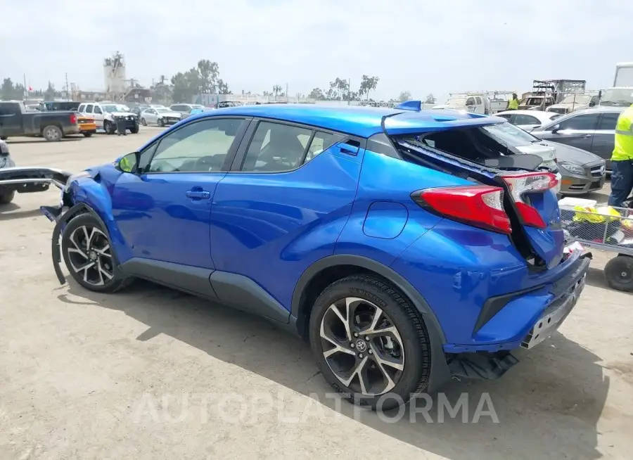 TOYOTA C-HR 2020 vin JTNKHMBX4L1090380 from auto auction Iaai