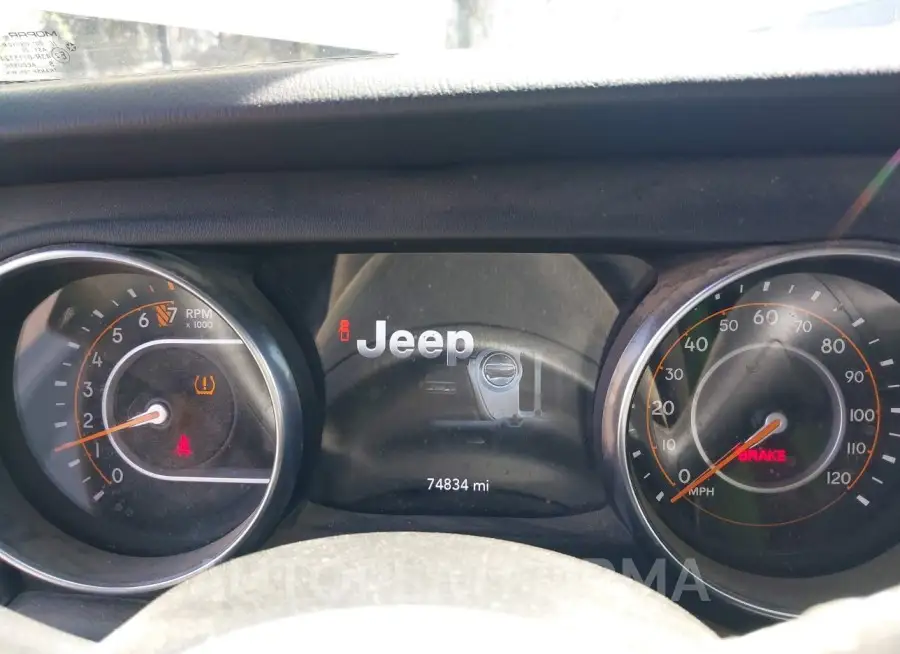 JEEP GLADIATOR 2021 vin 1C6HJTFG5ML516839 from auto auction Iaai