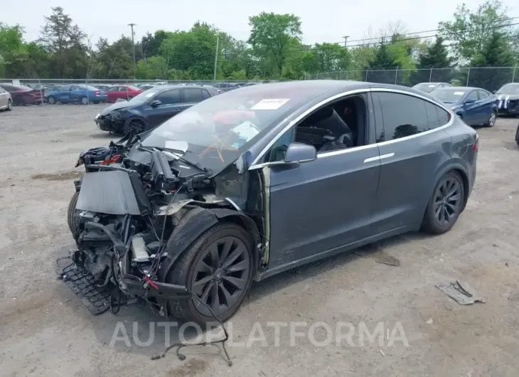 TESLA MODEL X 2018 vin 5YJXCAE21JF125680 from auto auction Iaai