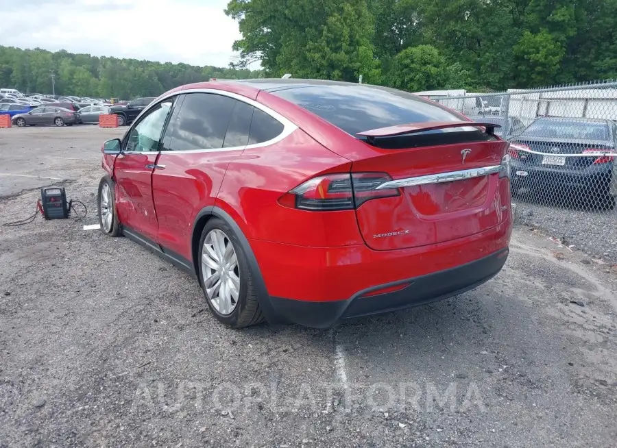 TESLA MODEL X 2016 vin 5YJXCBE42GF011901 from auto auction Iaai