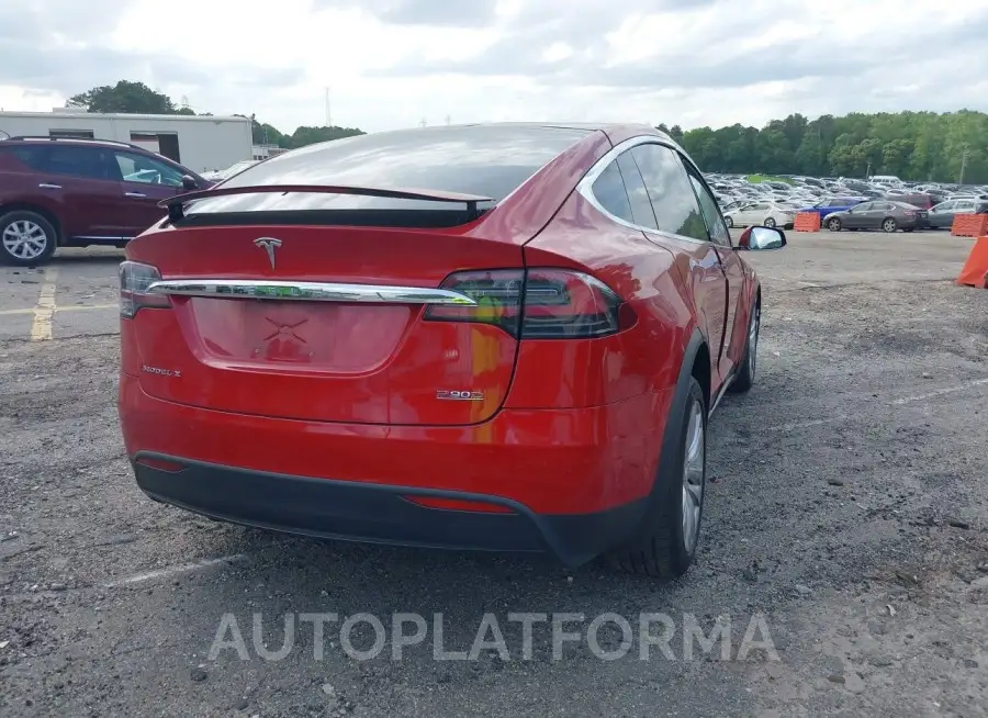 TESLA MODEL X 2016 vin 5YJXCBE42GF011901 from auto auction Iaai