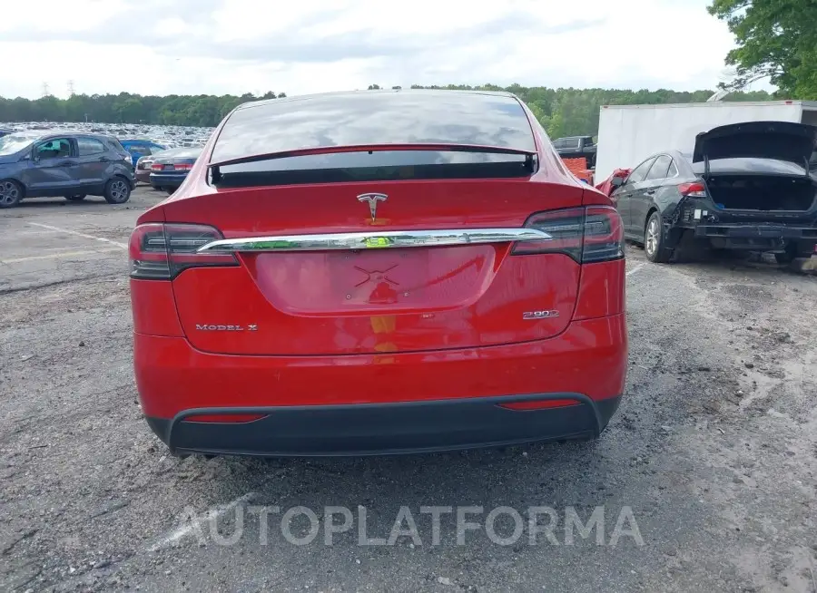 TESLA MODEL X 2016 vin 5YJXCBE42GF011901 from auto auction Iaai