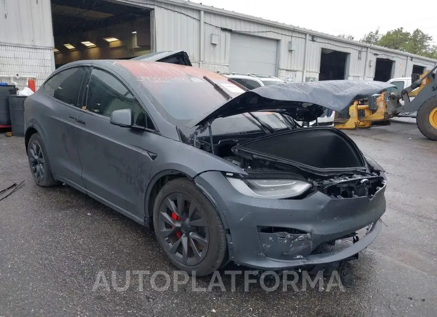 TESLA MODEL X 2023 vin 7SAXCBE61PF384285 from auto auction Iaai