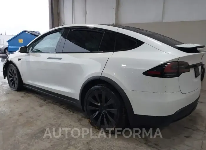 TESLA MODEL X 2022 vin 7SAXCBE65NF345857 from auto auction Iaai