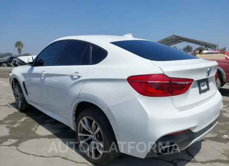 BMW X6 2016 vin 5UXKU0C55G0F92317 from auto auction Iaai