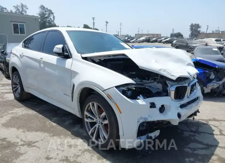 BMW X6 2016 vin 5UXKU0C55G0F92317 from auto auction Iaai