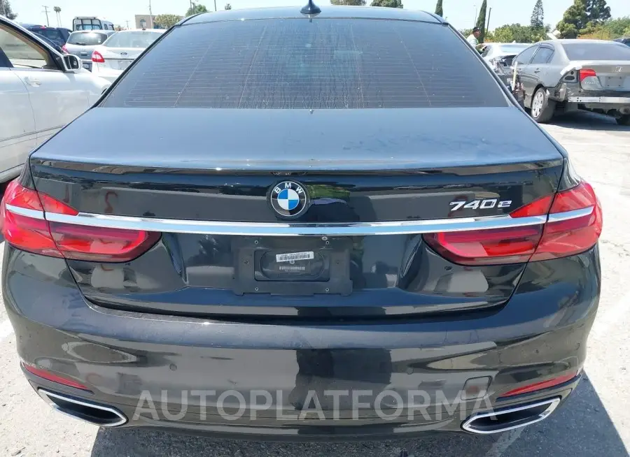 BMW 740E 2019 vin WBA7J2C55KB246416 from auto auction Iaai