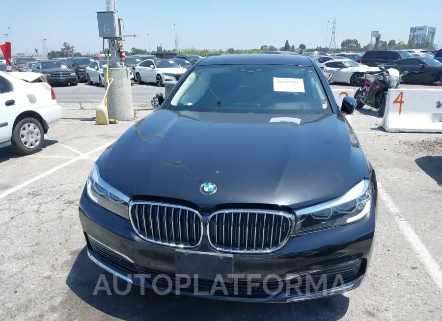 BMW 740E 2019 vin WBA7J2C55KB246416 from auto auction Iaai