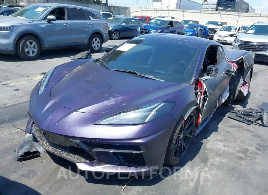 CHEVROLET CORVETTE STINGRAY 2022 vin 1G1YC2D47N5106581 from auto auction Iaai