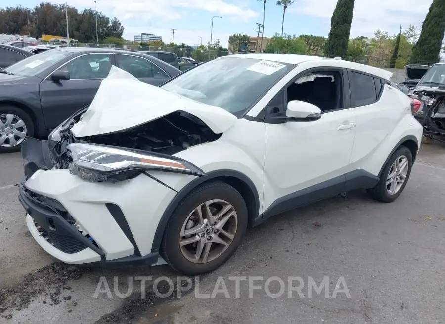 TOYOTA C-HR 2021 vin JTNKHMBX2M1113401 from auto auction Iaai