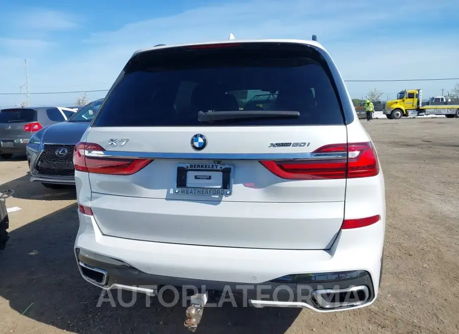 BMW X7 2019 vin 5UXCX4C59KLS37075 from auto auction Iaai