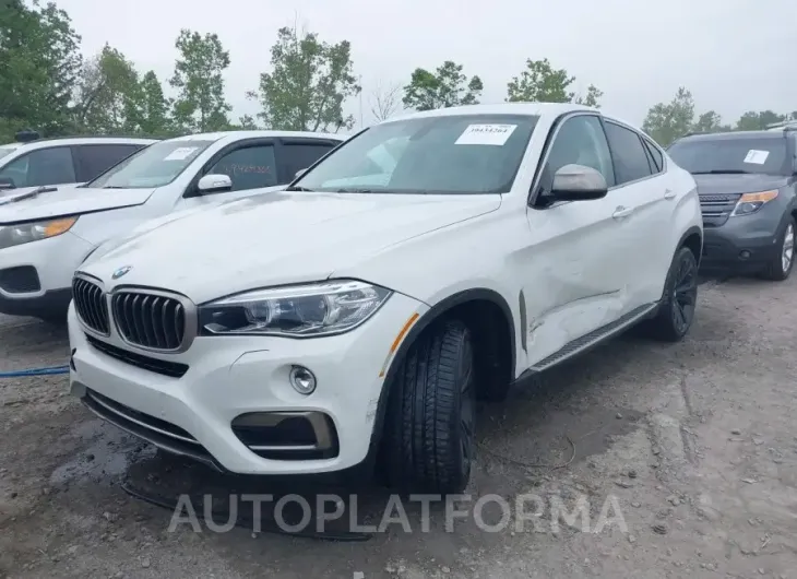 BMW X6 2015 vin 5UXKU2C50F0F95667 from auto auction Iaai