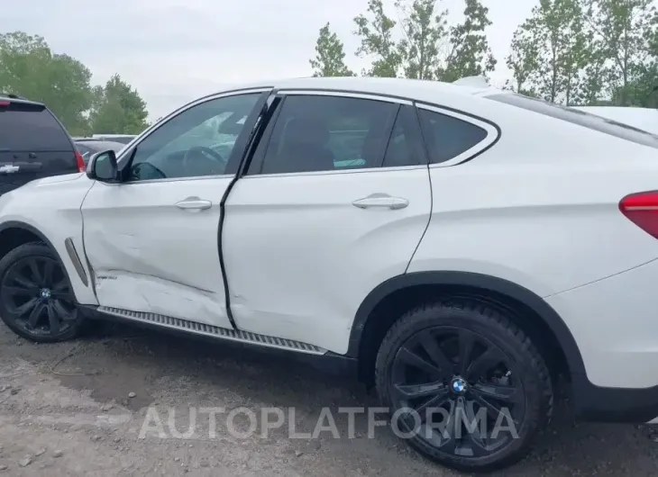 BMW X6 2015 vin 5UXKU2C50F0F95667 from auto auction Iaai