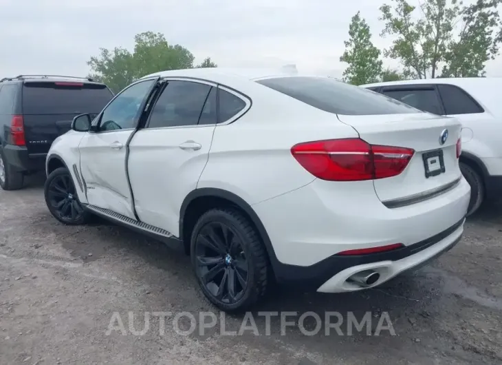 BMW X6 2015 vin 5UXKU2C50F0F95667 from auto auction Iaai