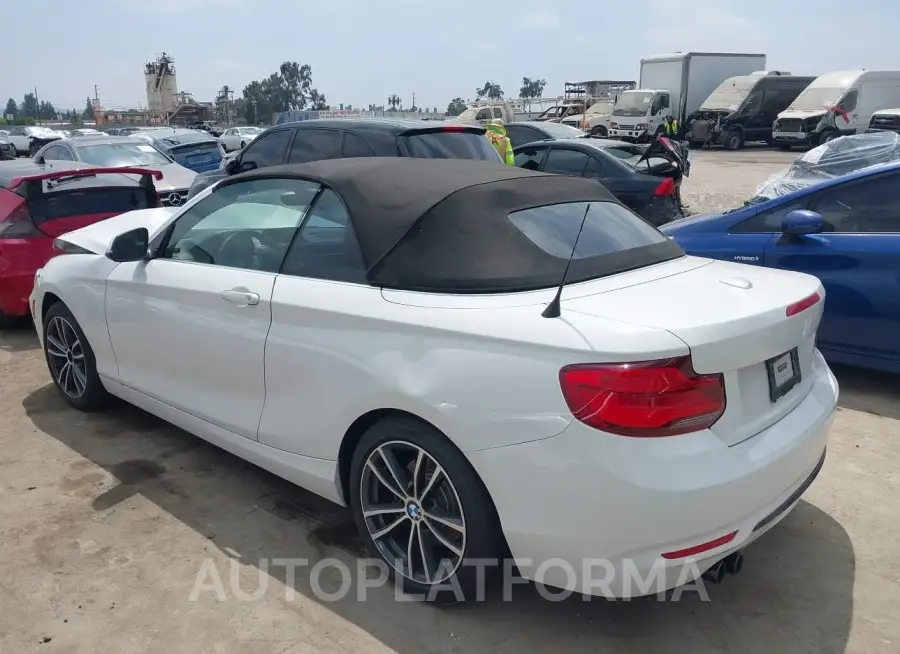 BMW 230I 2018 vin WBA2M7C57JVD51893 from auto auction Iaai