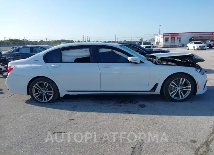 BMW 740E 2017 vin WBA7J2C51HG497560 from auto auction Iaai