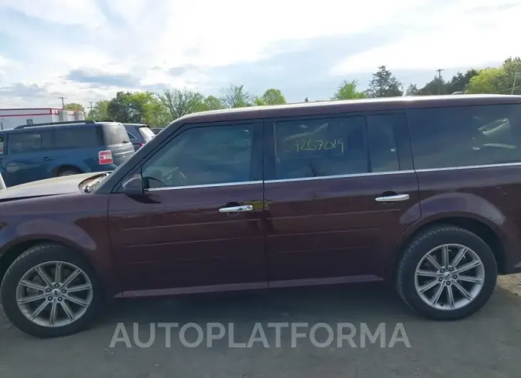 FORD FLEX 2018 vin 2FMHK6D87JBA08866 from auto auction Iaai