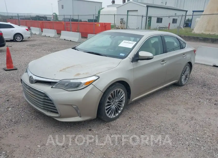 TOYOTA AVALON 2016 vin 4T1BK1EB9GU233313 from auto auction Iaai