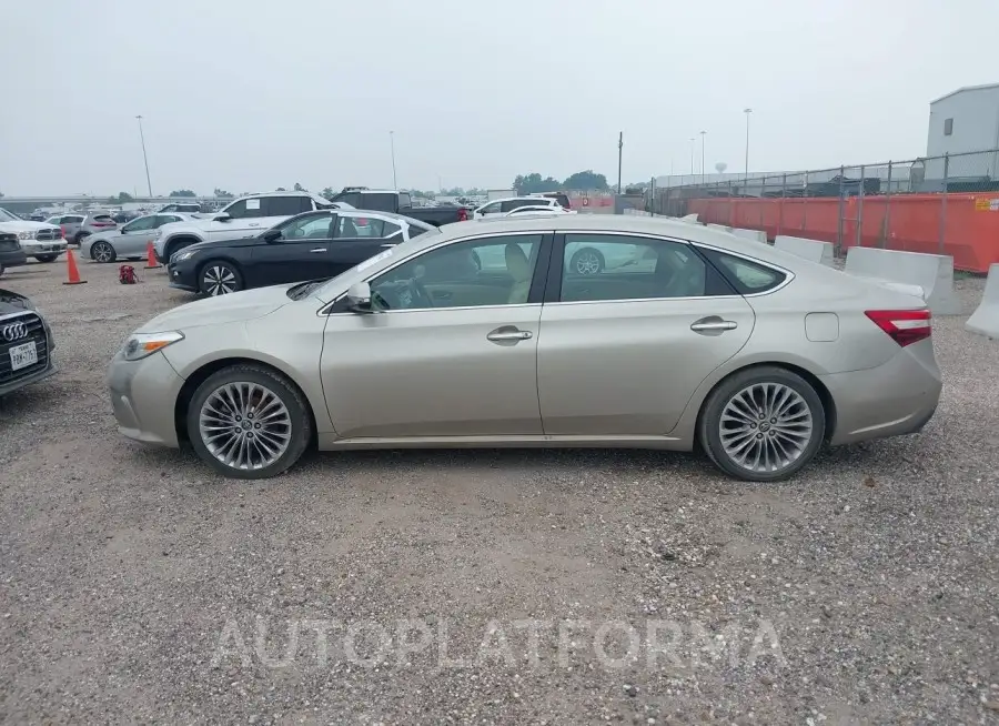 TOYOTA AVALON 2016 vin 4T1BK1EB9GU233313 from auto auction Iaai