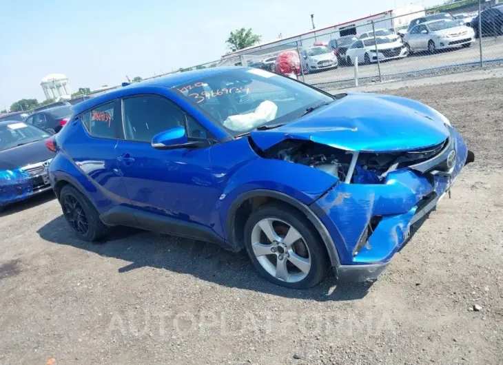 TOYOTA C-HR 2018 vin NMTKHMBX2JR005295 from auto auction Iaai