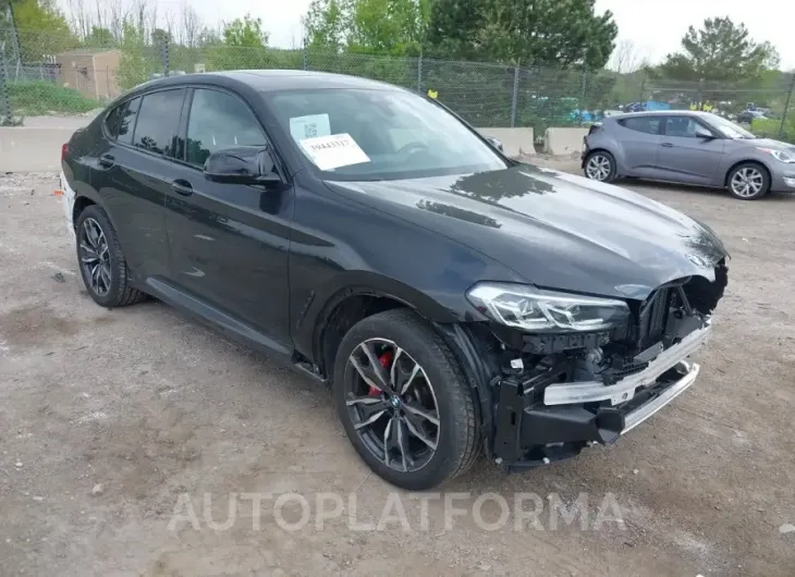 BMW X4 2022 vin 5UX43DT00N9K75882 from auto auction Iaai