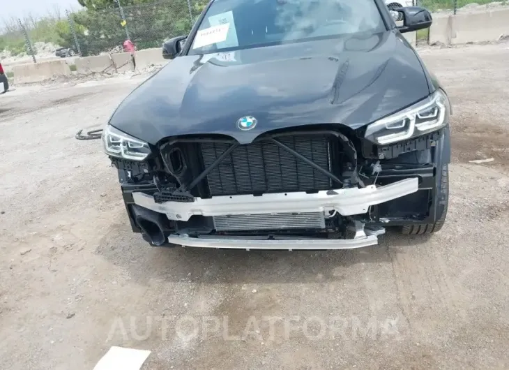 BMW X4 2022 vin 5UX43DT00N9K75882 from auto auction Iaai