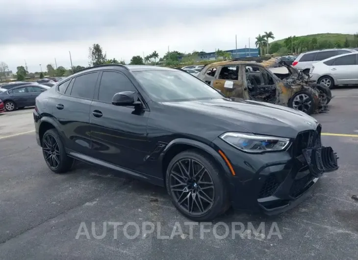 BMW X6 M 2020 vin 5YMCY0C04L9C65872 from auto auction Iaai