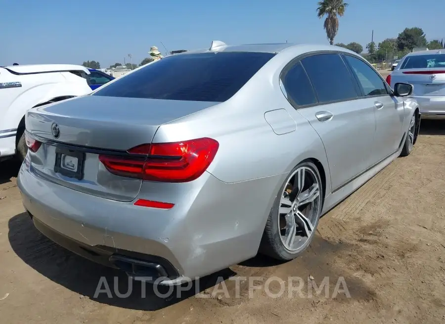 BMW 740I 2018 vin WBA7E2C52JB216292 from auto auction Iaai