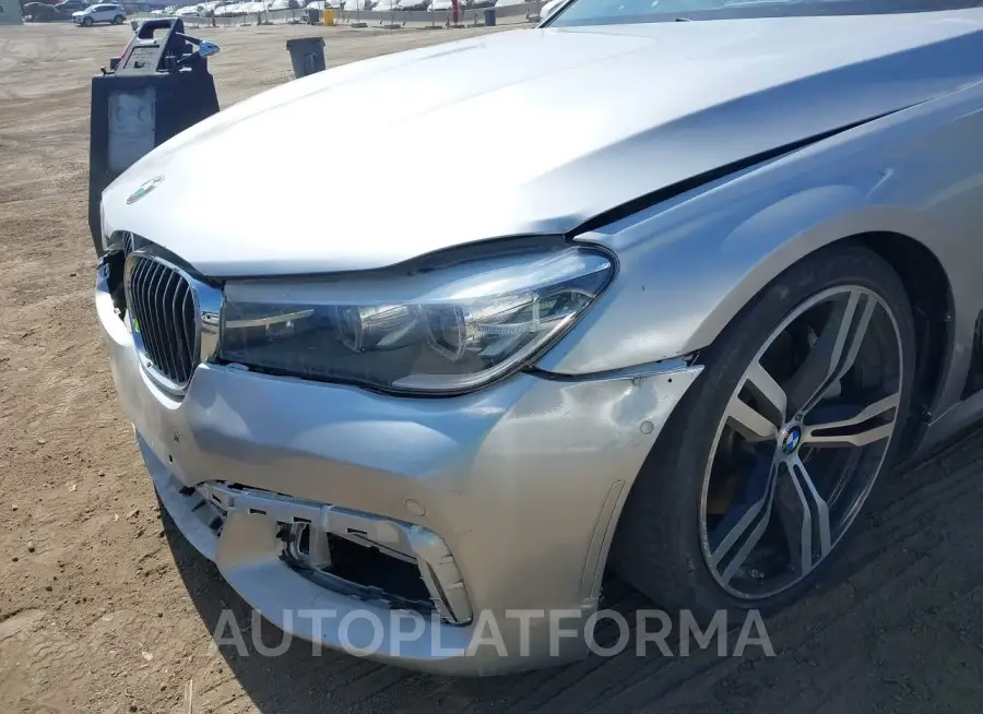 BMW 740I 2018 vin WBA7E2C52JB216292 from auto auction Iaai