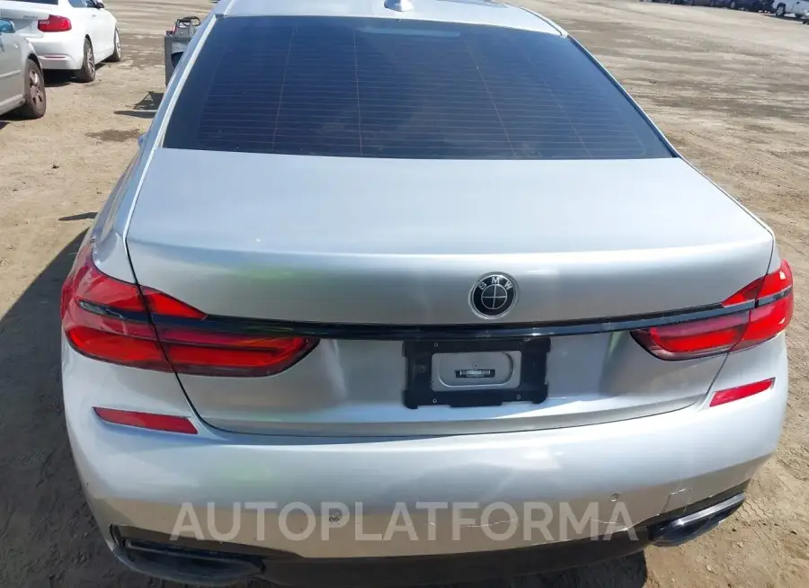 BMW 740I 2018 vin WBA7E2C52JB216292 from auto auction Iaai