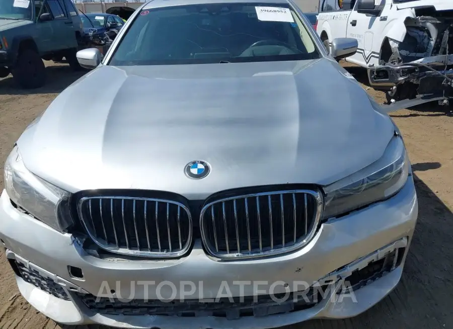 BMW 740I 2018 vin WBA7E2C52JB216292 from auto auction Iaai