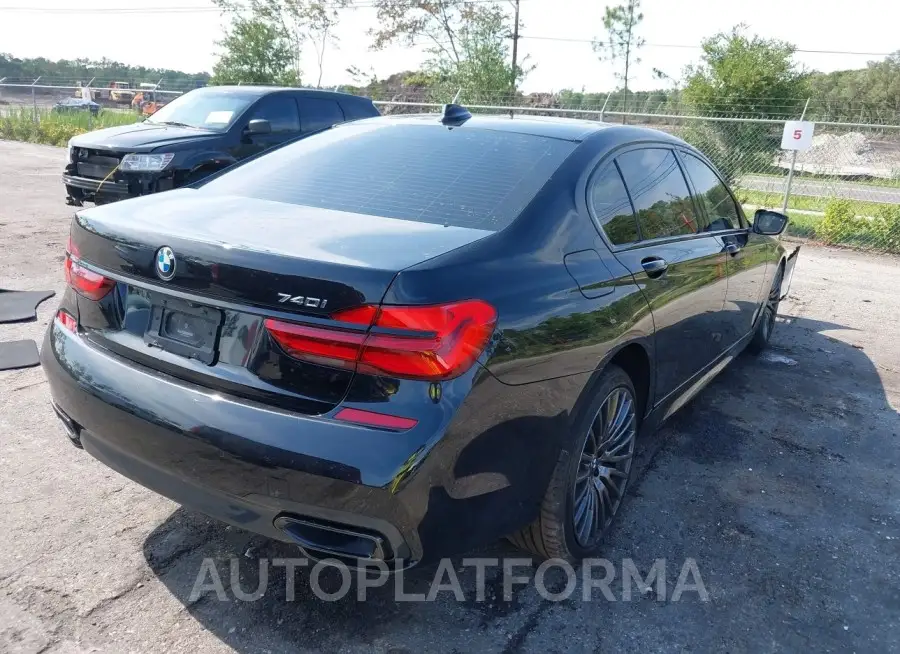 BMW 740I 2019 vin WBA7E2C56KB218547 from auto auction Iaai